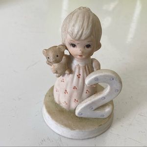 Lefton China Little Girl 2 Figurine